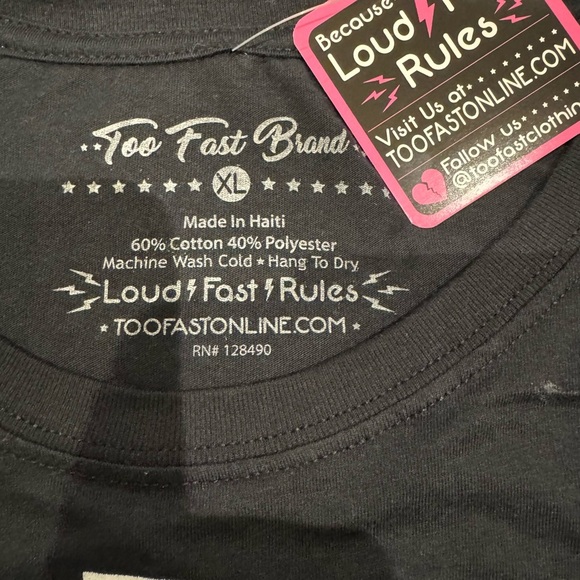Too Fast Tee - Picture 2 of 3